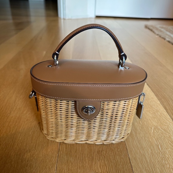 Coach Handbags - Brand New COACH Wicker Bag